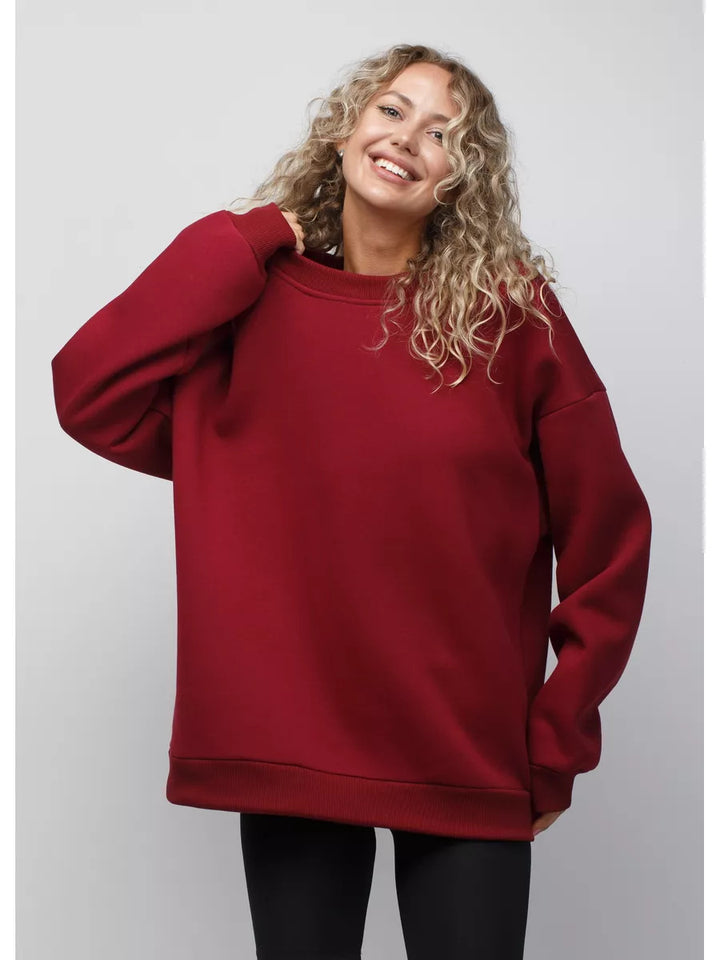 Damen Oversized Sweatshirt mit lässigem Schnitt Drune