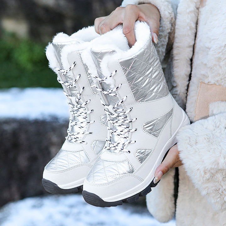 Damen Winterstiefel mit isolierender Fütterung und rutschfester Sohle Drune 1759510592