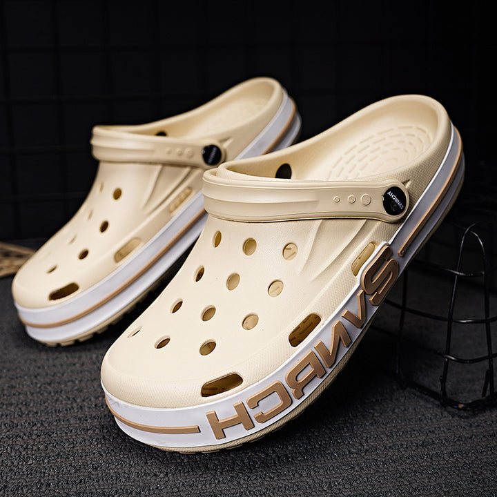 Herren Atmungsaktive Outdoor Clogs Drune