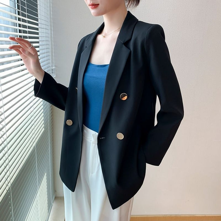 Damen Doppelt-gefalteter Blazer mit eleganten Details Drune