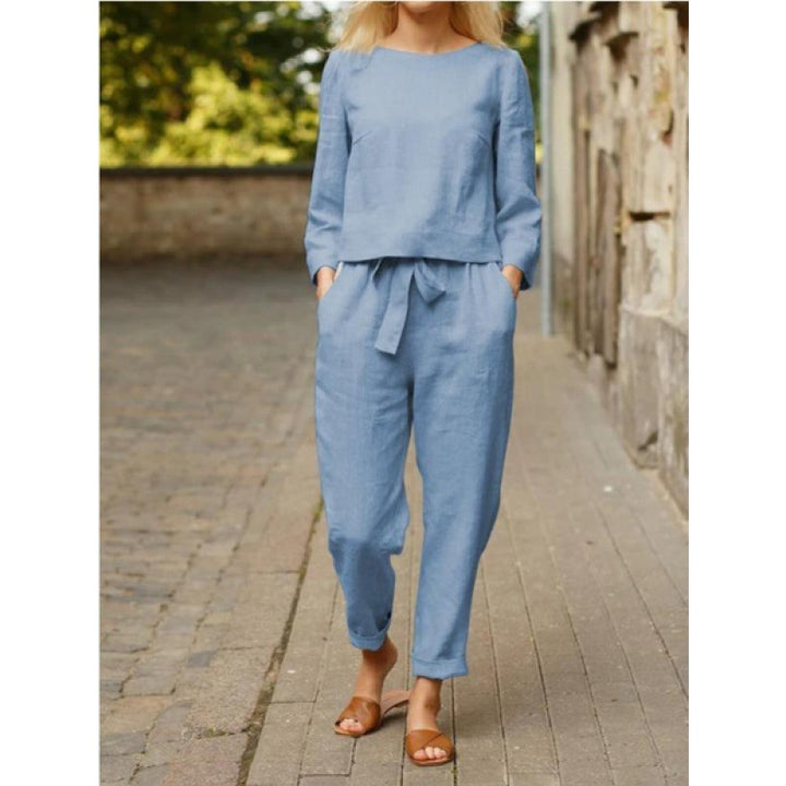 Damen Elegantes und luftiges Zweiteiler-Set Drune
