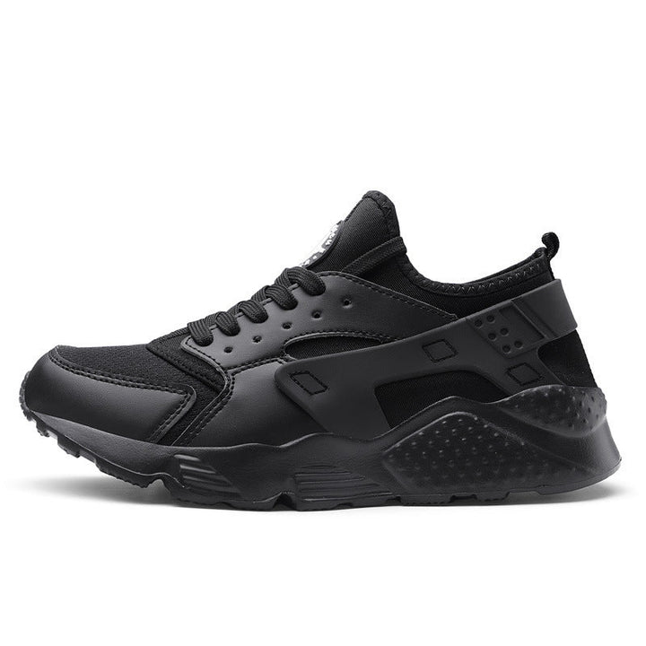 Damen sportliche Sneaker mit atmungsaktiver Oberflächenstruktur und rutschfester Sohle Drune