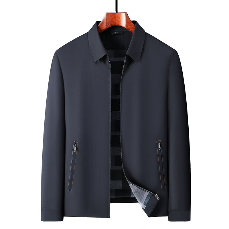 Herren Übergangsjacke mit modernem Schnitt und funktionalem Innenfutter Drune