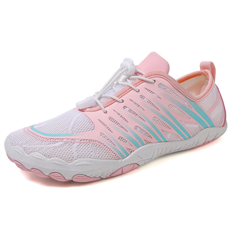 Damen nan minimalistischer Barfuß-Wasserschuh mit ultraflexibler Minimalsohle und Kordelzugverschluss Drune