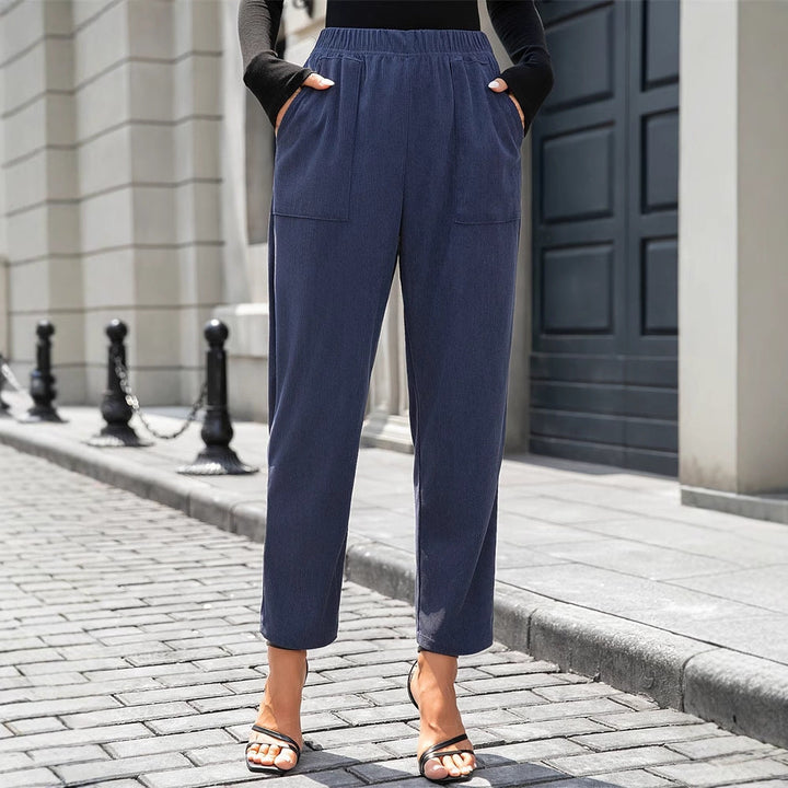 Drune | Freizeithose mit elastischem Bund und praktischen Taschen