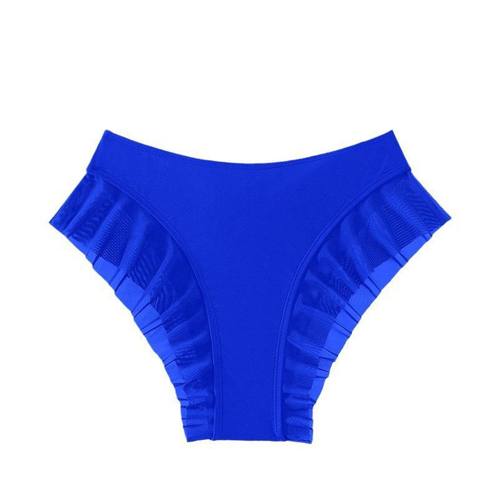 Damen Hochtailliertes Bikinihöschen mit voluminösem Rüschendesign Drune