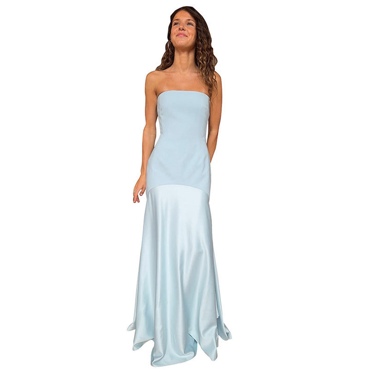 Damen Strappy Maxikleid mit elegantem fließenden Schnitt Drune