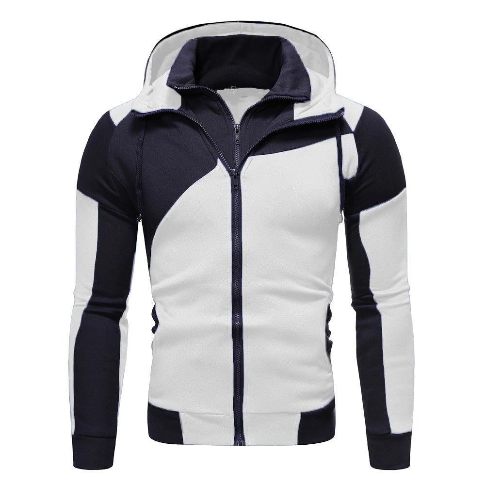Damen Sportliche Kapuzenjacke mit hohem Kragen und praktischen Reißverschlusstaschen Drune