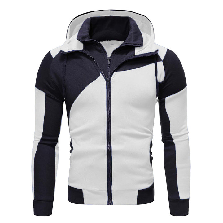 Damen Sportliche Kapuzenjacke mit hohem Kragen und praktischen Reißverschlusstaschen Drune