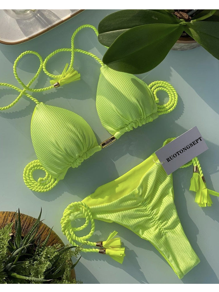 Drune | Sexy Dreieckstasche Bikini