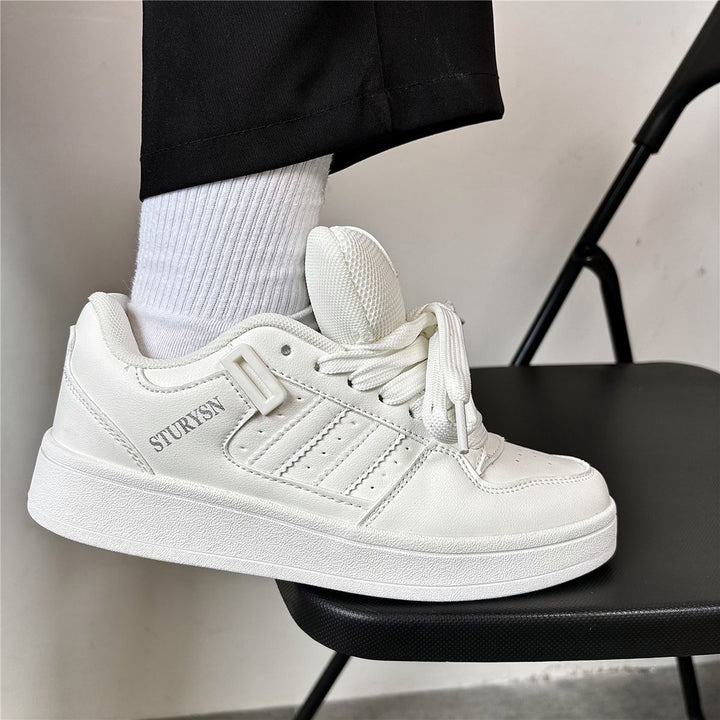 Damen modische Sneakers mit atmungsaktiven Mesh-Einsätzen und rutschfester Sohle Drune