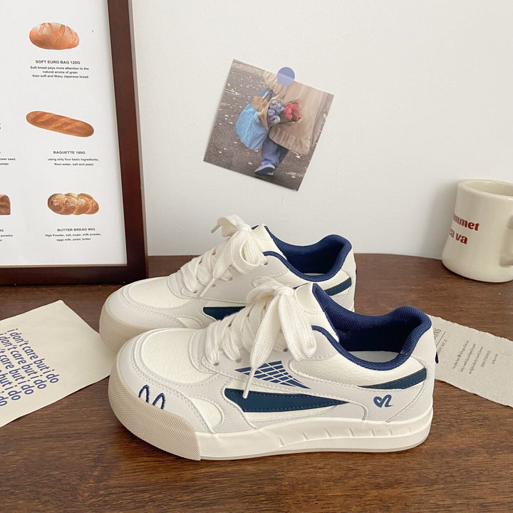 Damen Bequeme Sneakers mit kreativem Design und atmungsaktiver Oberflächenstruktur Drune