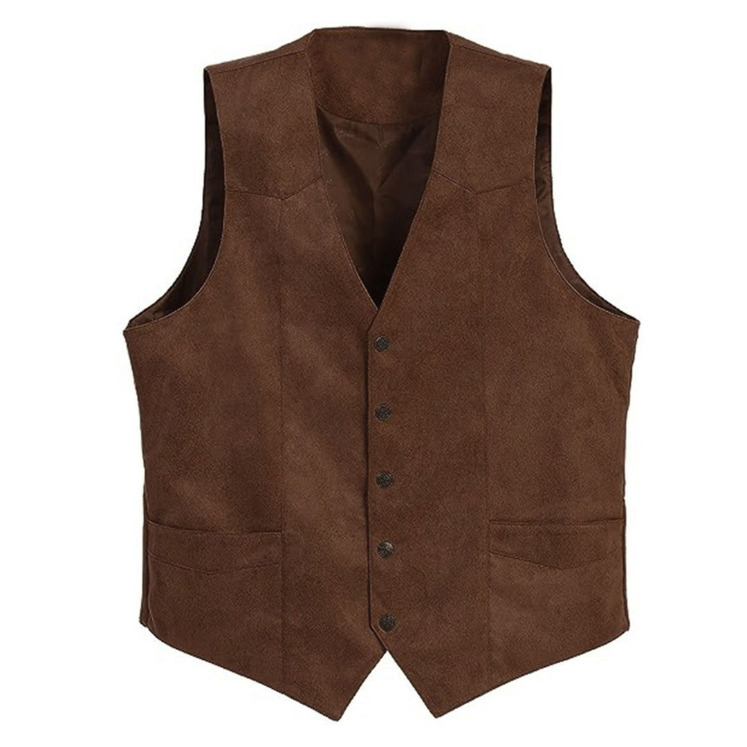 Damen elegante Weste aus hochwertigem Veloursstoff Drune