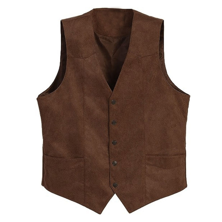 Damen elegante Weste aus hochwertigem Veloursstoff Drune