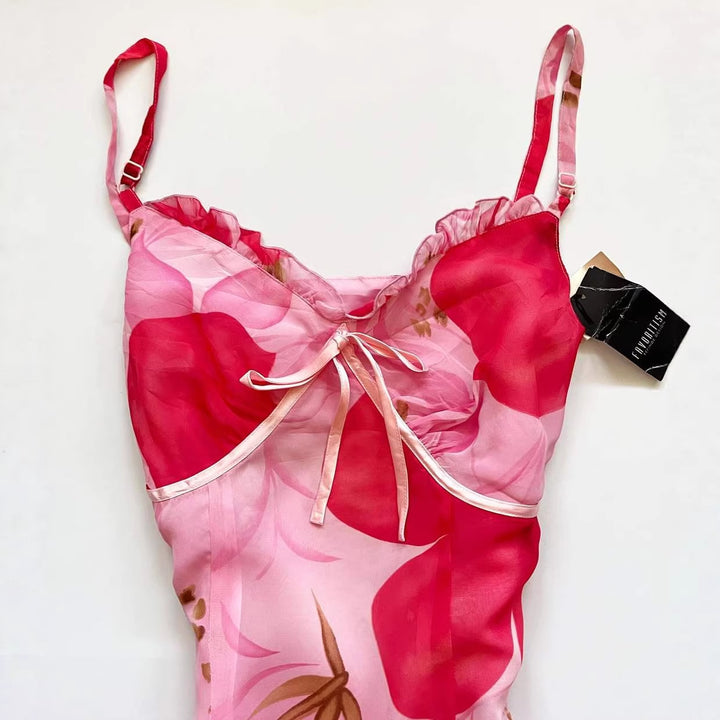 Damen Freizeitkleid mit floralem Design Drune