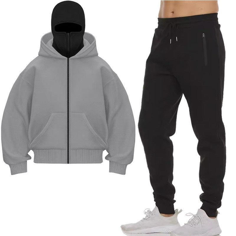 Damen hooded Sweatjacke mit praktischer durchgängiger Reißverschlussleiste und großen Taschen Drune