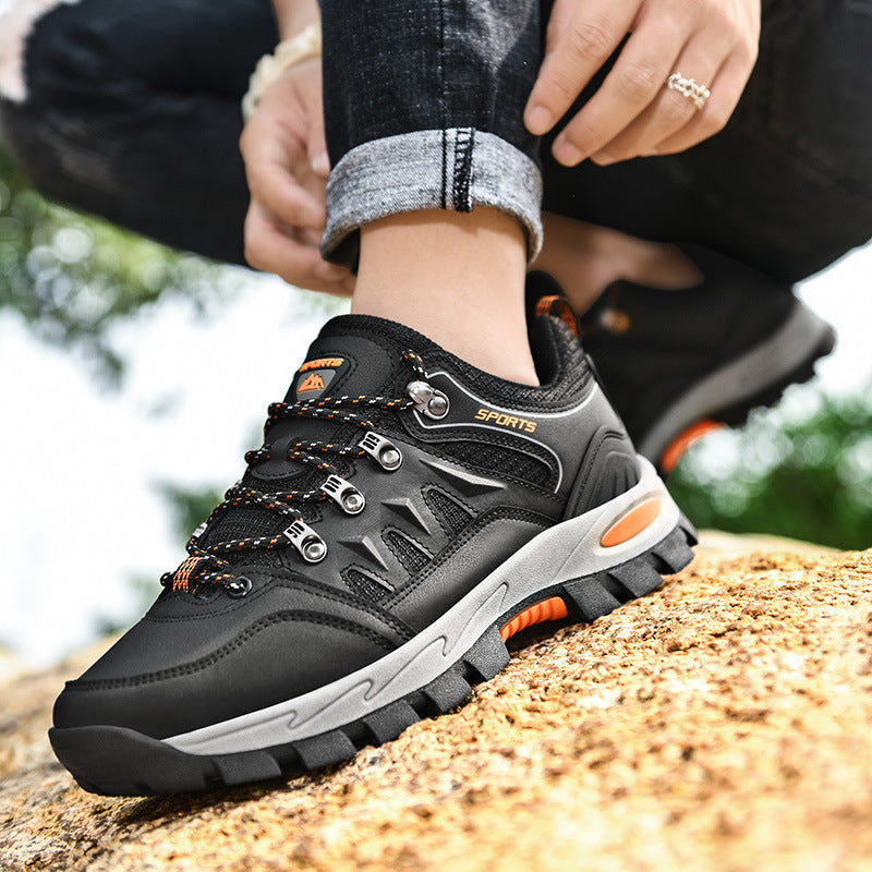 Damen Trekking Sportschuhe mit rutschfester Sohle und atmungsaktivem Obermaterial Drune