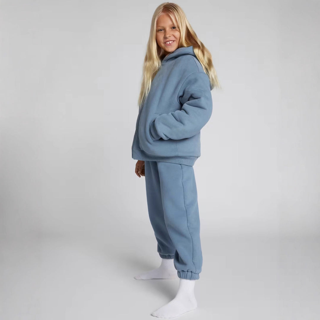 Damen oversized Kapuzenjacke mit praktischem Reißverschluss und lässigem Schnitt Drune
