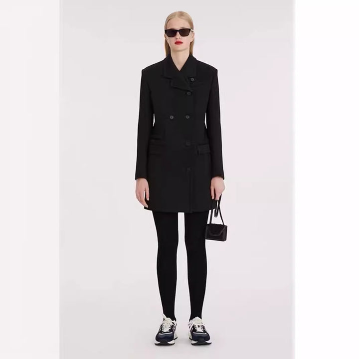 Damen eleganter und hochwertiger Trenchcoat mit modernem Schnitt Drune