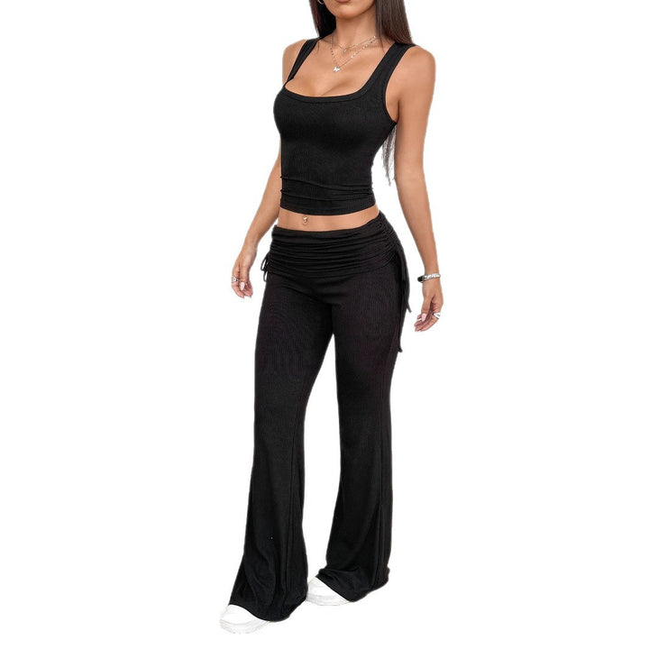 Damen angesagtes Sport- und Freizeit-Set mit weitem Schnitt Drune