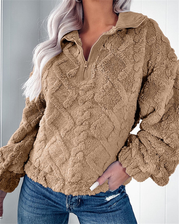 Damen kuscheliger Pullover Drune