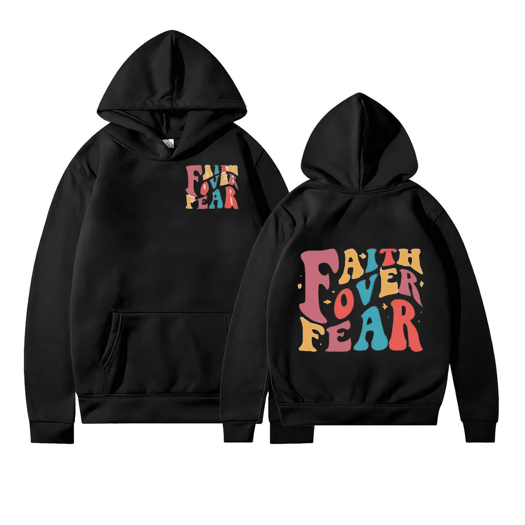 Damen Hoodie mit einzigartigem Grafikanzeige Drune