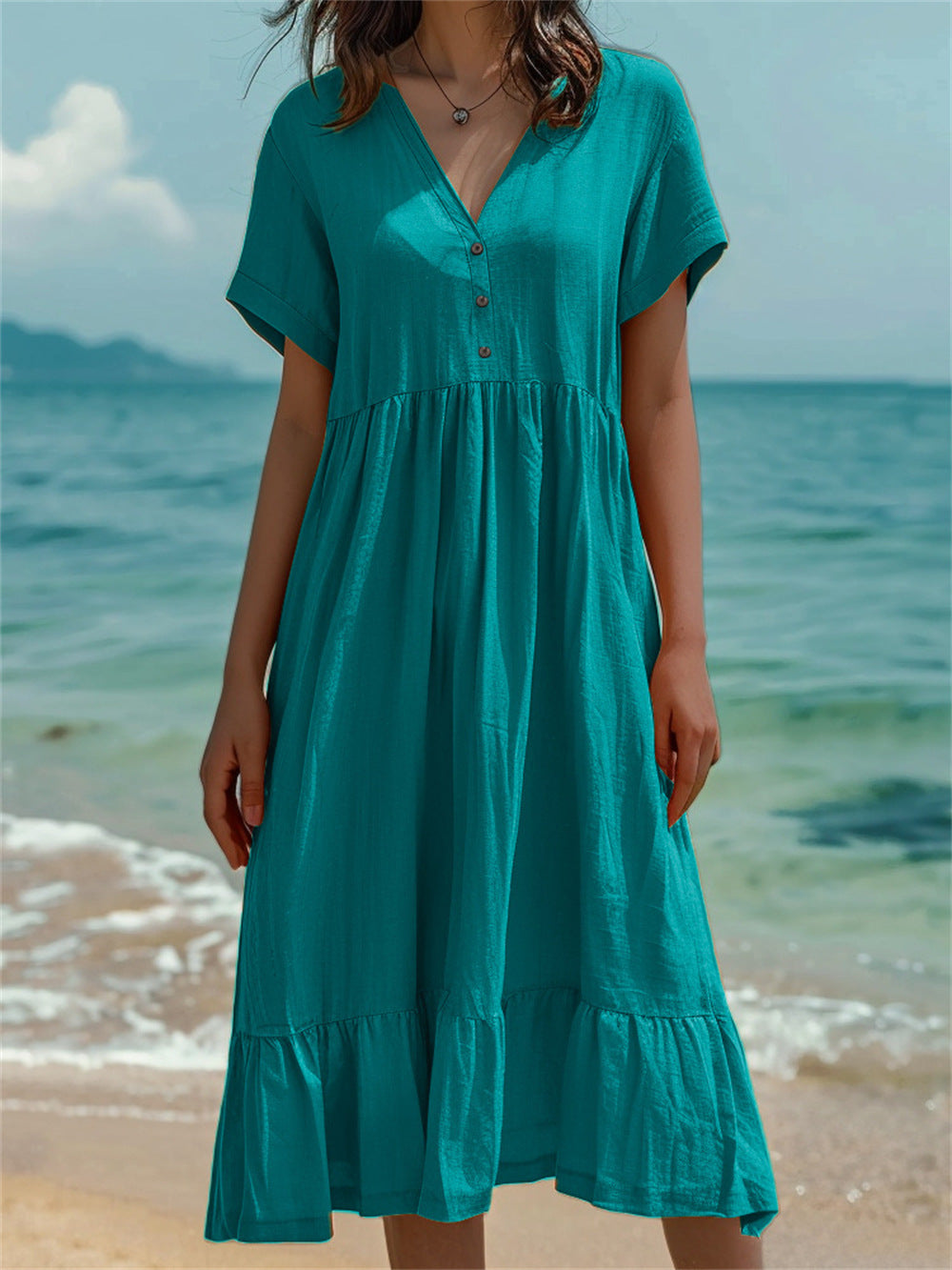 Damen Sommerkleid Drune