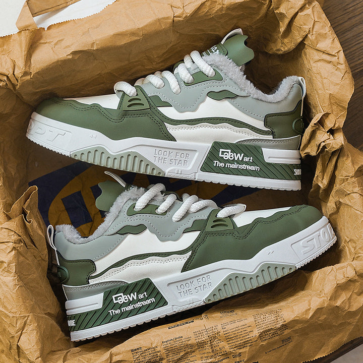 Damen Komfortable Sneaker mit warmem Innenfutter und rutschfester Sohle Drune