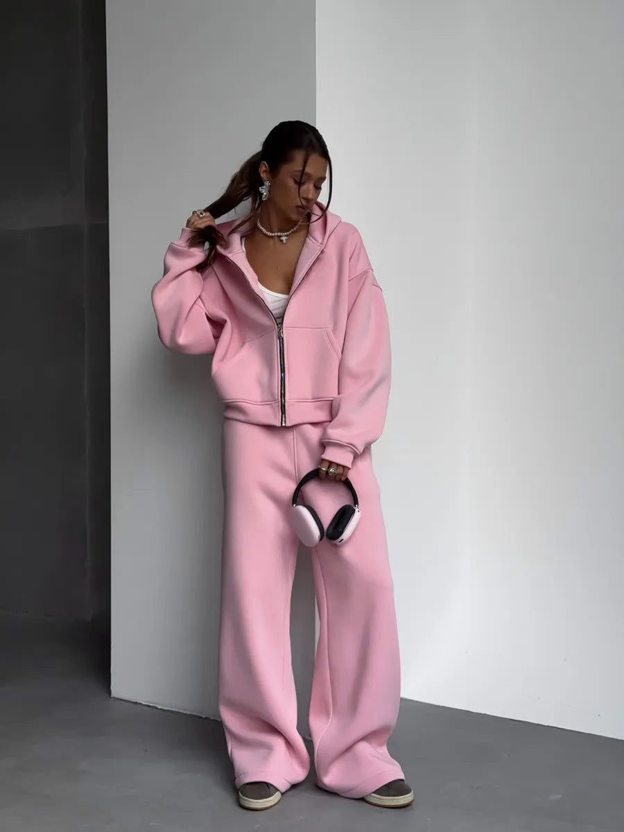 Damen lässige und elegante Kapuzenjacke Drune