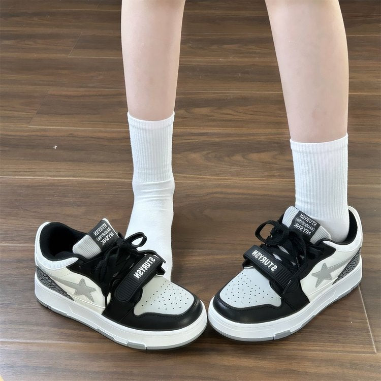Damen Sportliche Sneakers mit strapazierfähigem Obermaterial und rutschfester Sohle Drune
