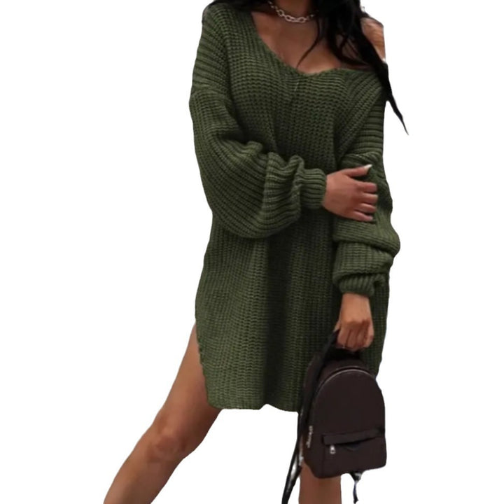Damen Oversized Strickpullover im lässigen Design Drune