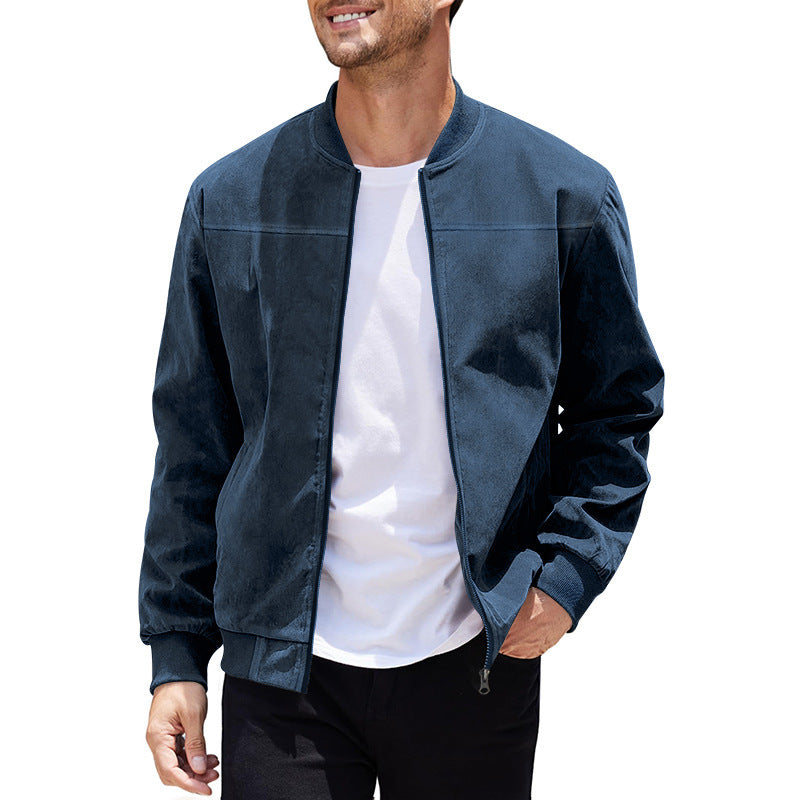 Herren stylische Bomberjacke mit sportlichem Schnitt Drune