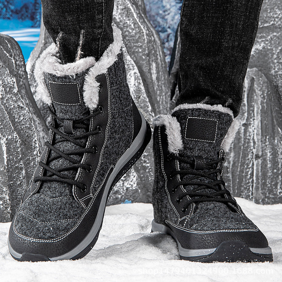 Damen Winterboots mit isolierendem Fleece-Futter und rutschfester Sohle Drune