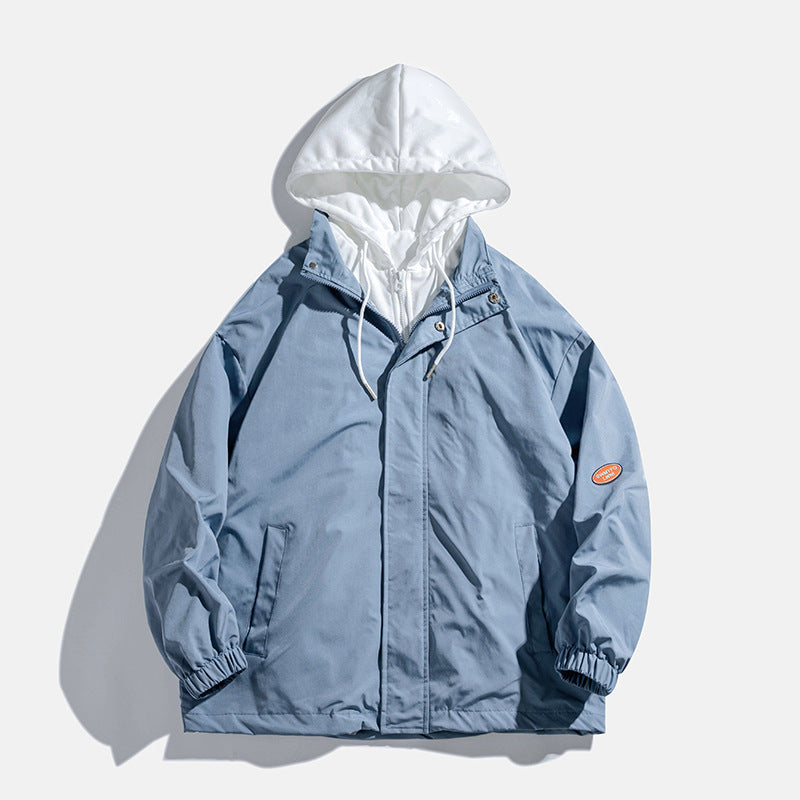 Unisex Übergangsjacke mit Kapuze und atmungsaktivem Innenfutter Drune