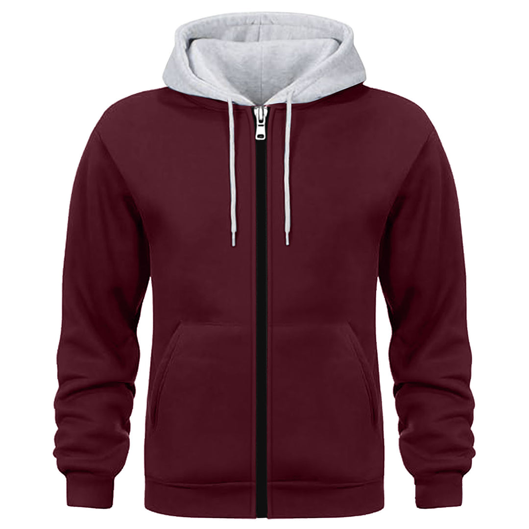 Herren Kapuzenjacke mit doppellagigem Material Drune