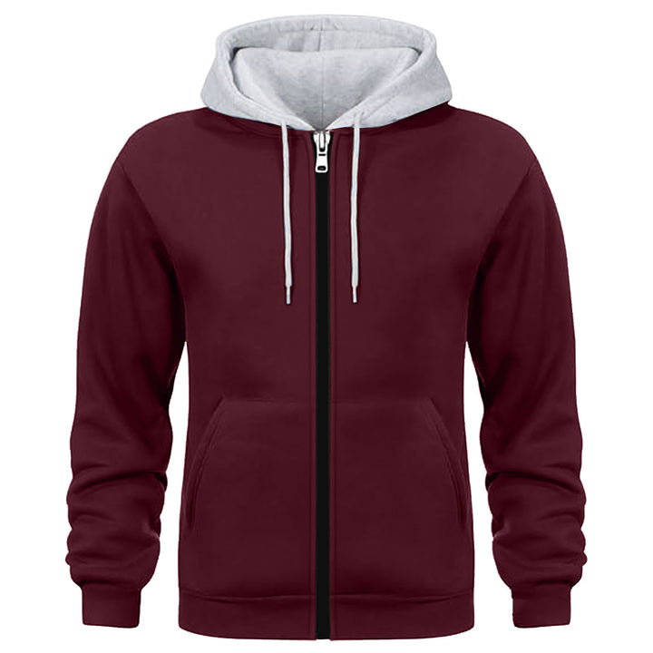 Herren Kapuzenjacke mit doppellagigem Material Drune