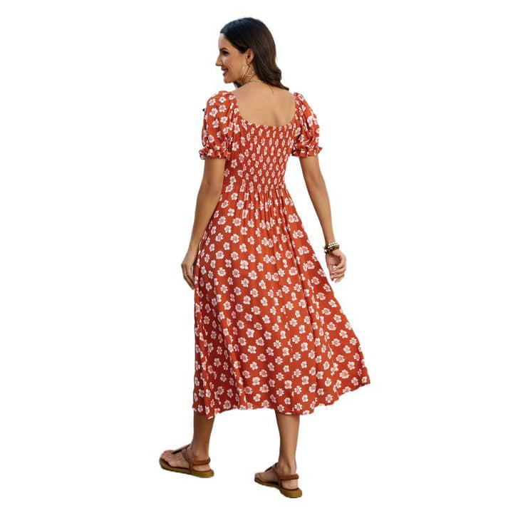Damen Maxikleid im luftigen Boho-Stil Drune