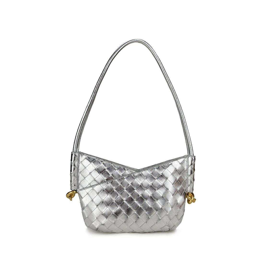 Damen Gewebte Lederhandtasche Drune