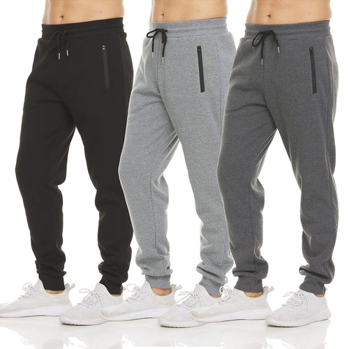 Damen nan tapered Jogginghose mit elastischem Komfortbund, wasserabweisender Reißverschlusstasche und geripptem Knöchelabschluss Drune