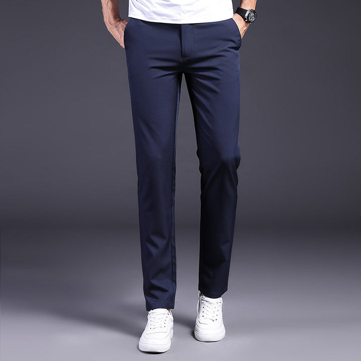 Herren Moderne Freizeithose mit praktischen Taschen und elastischem Bund Drune