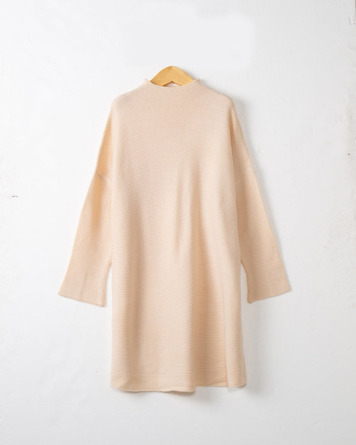 Damen Großer Rollkragenpullover aus weichem Strick Drune