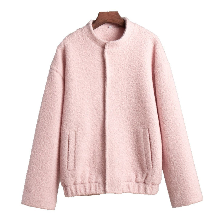 Damen Kuschelige Fleecejacke im modernen Design Drune