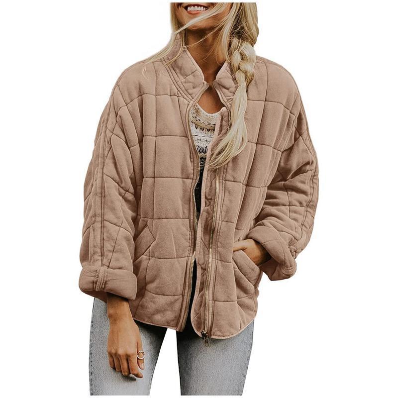 Drune | Damen Gequiltete Jacke Casual Stil