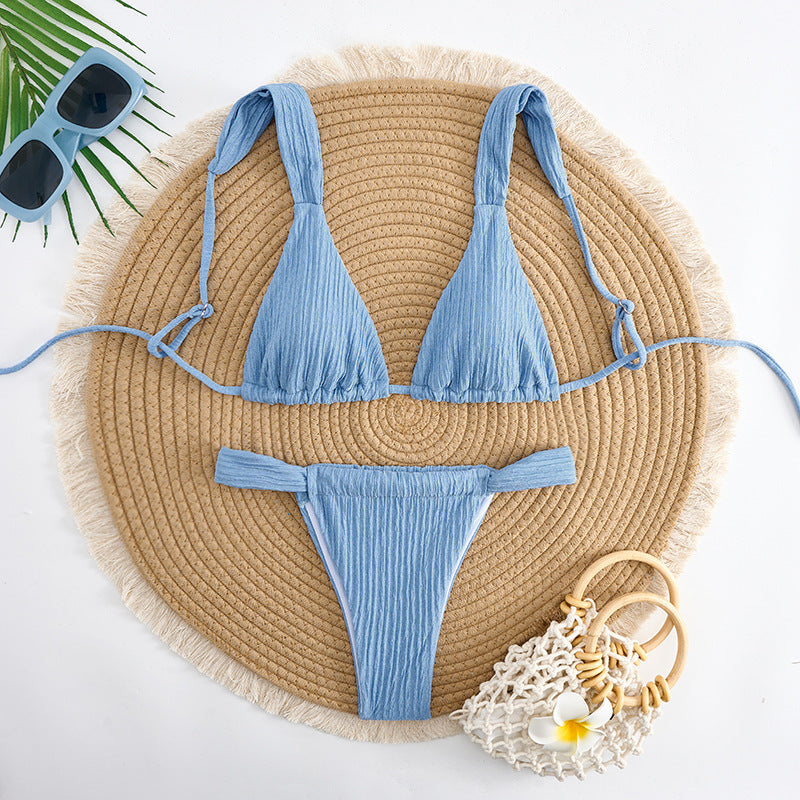Damen Triangel-Bikini mit verstellbaren Trägern Drune