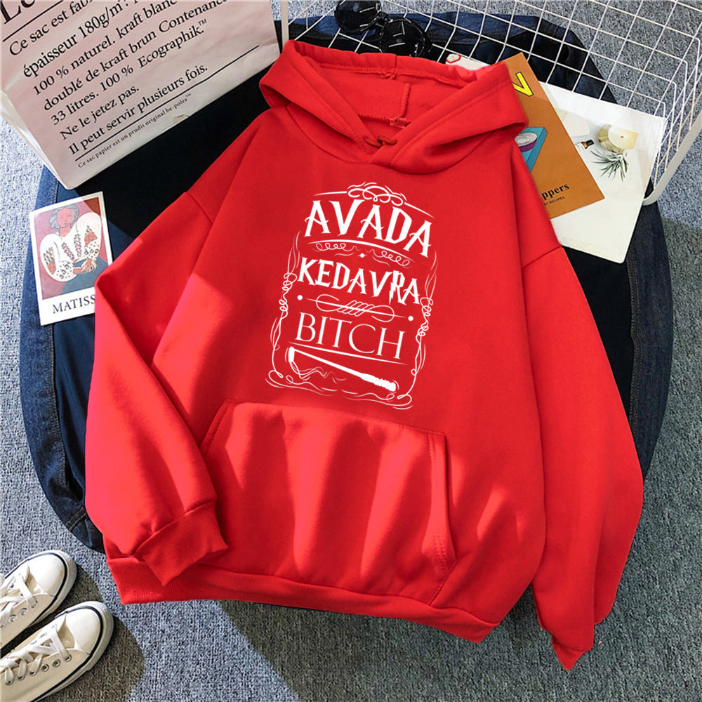Damen Kapuzenpullover mit kreativen Grafikdesign Drune