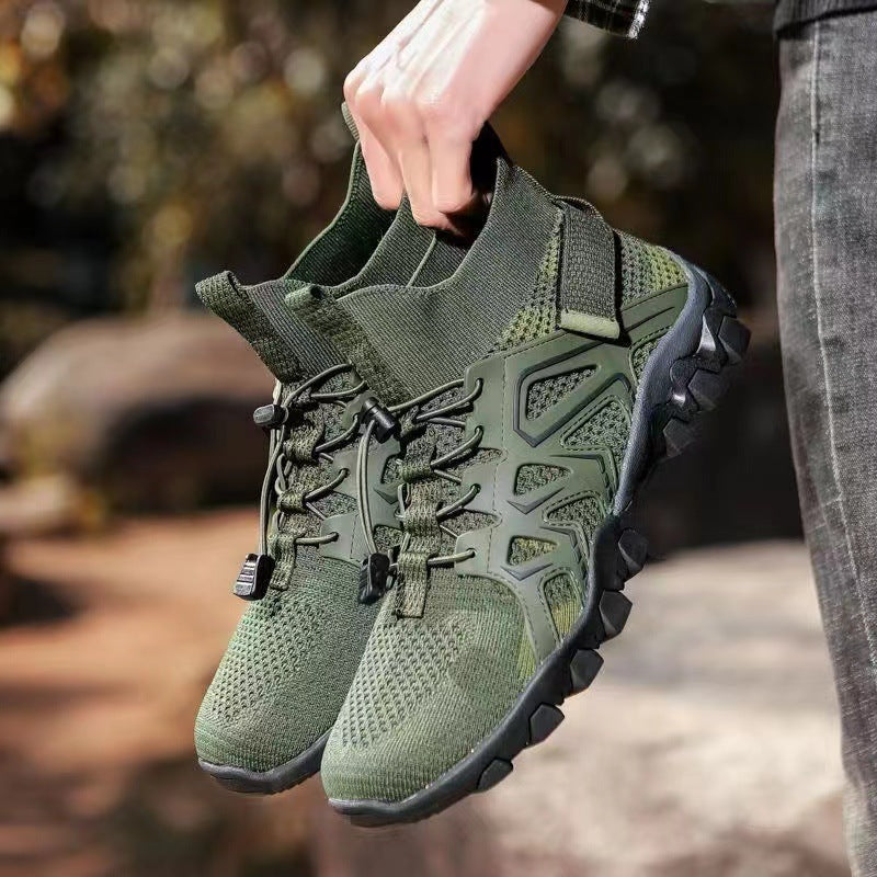 Damen Funktionale Trekking-Sneakers Drune