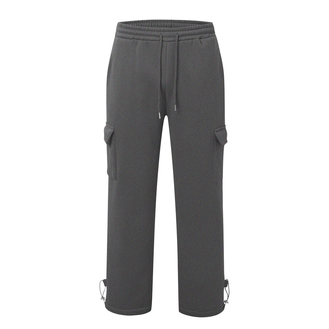 Herren nan Cargo-Jogginghose mit elastischem Bund, Kordelzug und verstellbarem Saum Drune