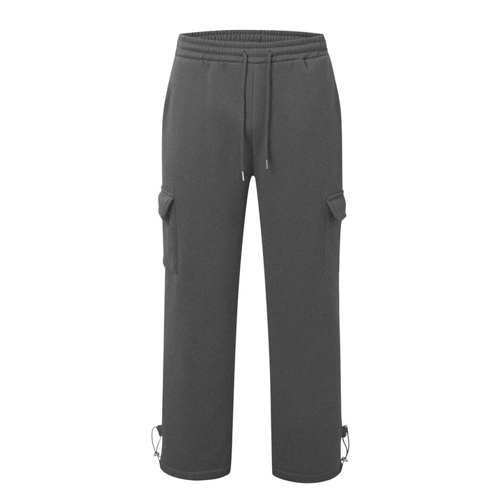 Herren nan Cargo-Jogginghose mit elastischem Bund, Kordelzug und verstellbarem Saum Drune