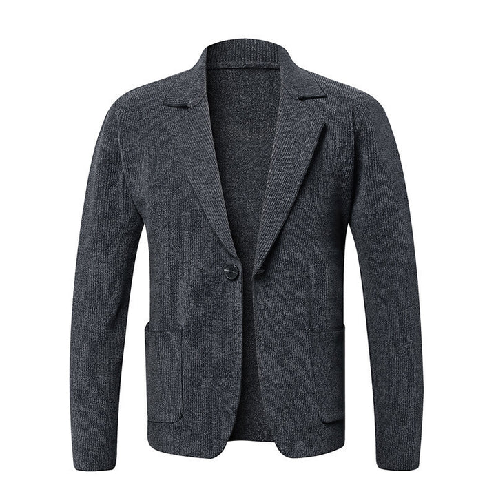Herren elegante Blazerjacke mit zeitlosem Design und praktischen Taschen Drune