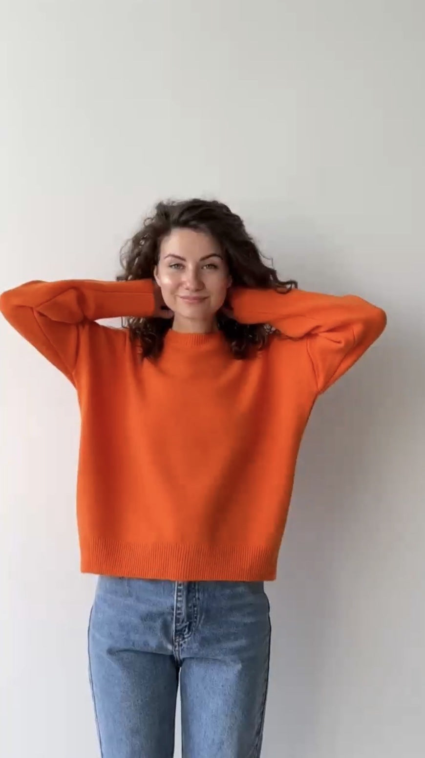 Damen stylischer, lässiger Pullover Drune